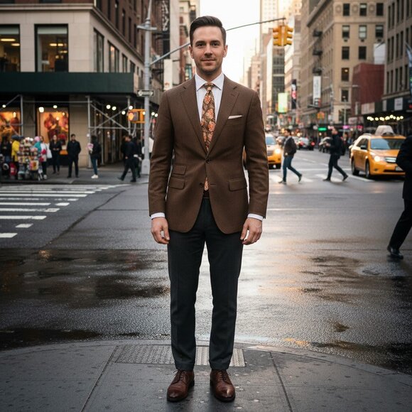 Emporio Armani Men’s Necktie, 100% Silk - Picture 2 of 6